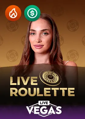 Live Roulette Live Vegas live dealer table by Live tables at Moon Win