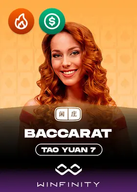 Tao Yuan Baccarat 7 Winfinity live dealer table by Live tables at Moon Win