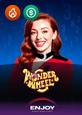 Wonder Wheel Enjoy Gaming live dealer table by Live tables at Moon Win